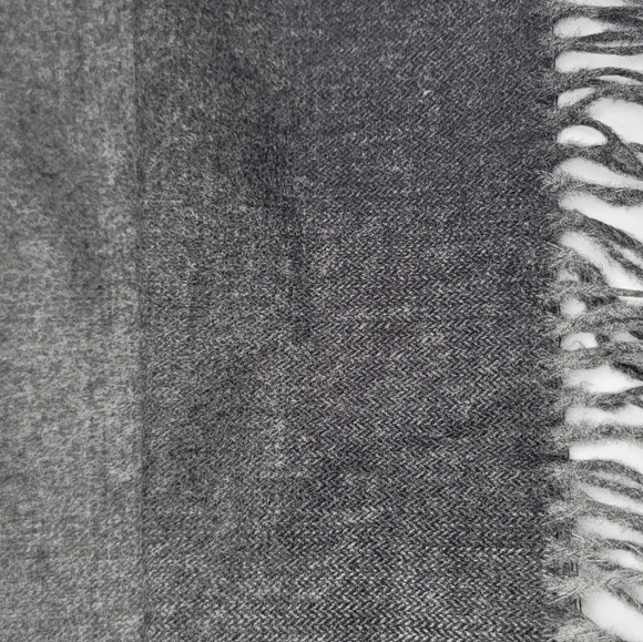 V. FRAAS Scarf Grey Ombre In Box NWT #615 - Picture 4 of 9